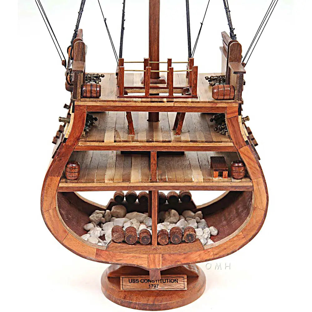 USS Constitution Cross Section