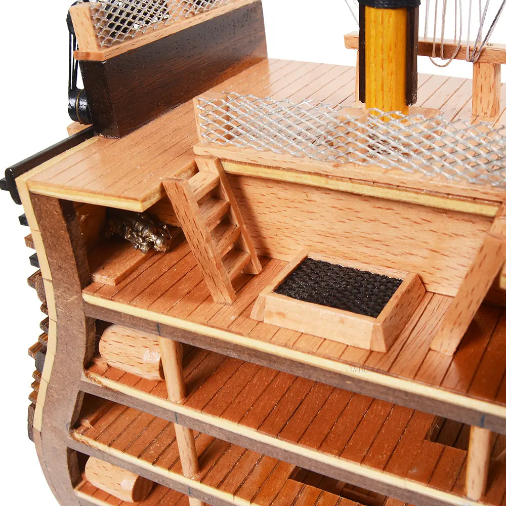 HMS Victory Cross Section