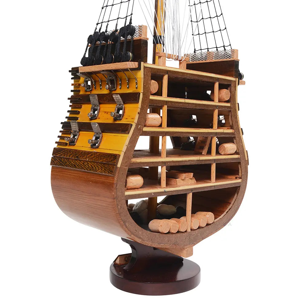HMS Victory Cross Section