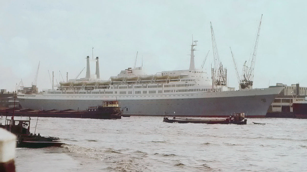 SS Rotterdam 36 inches boat model