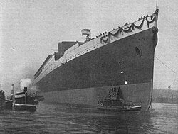 SS Vaterland (1913) Ocean Liner 36 inches boat model