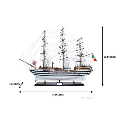 Amerigo Vespucci Painted Admiral Line