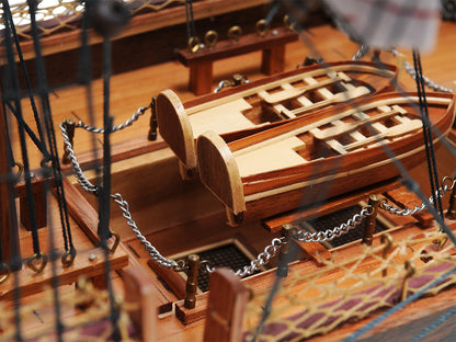 Ultimate USS Constitution Combo: A Model Ship and Classic Hat