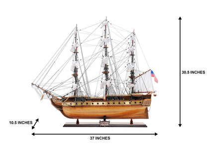 Ultimate USS Constitution Combo: A Model Ship and Classic Hat