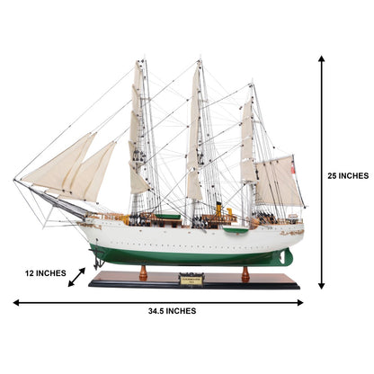 Danmark Yelkenli Gemi Modeli Admiral Hattı