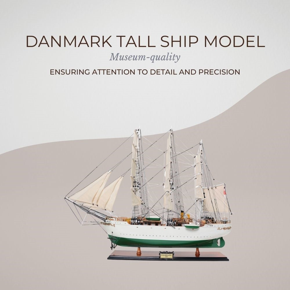 Danmark Yelkenli Gemi Modeli Admiral Hattı