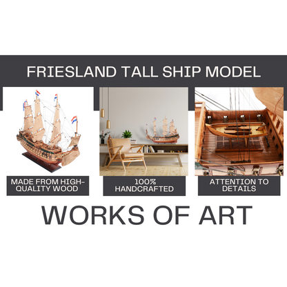 FRIESLAND LARGE MODEL SHIP