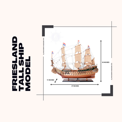 FRIESLAND LARGE MODEL SHIP