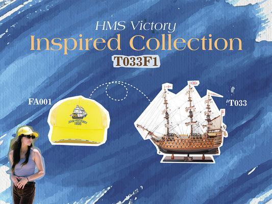 Ultimate HMS Victory Combo: A Model Ship and Classic Hat