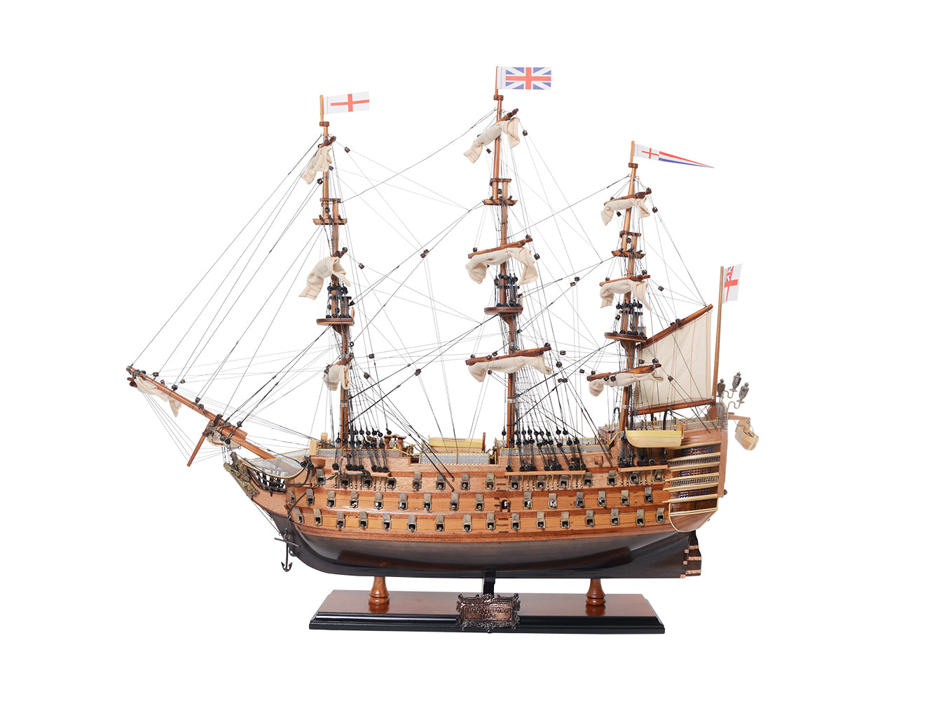 Ultimate HMS Victory Combo: A Model Ship and Classic Hat
