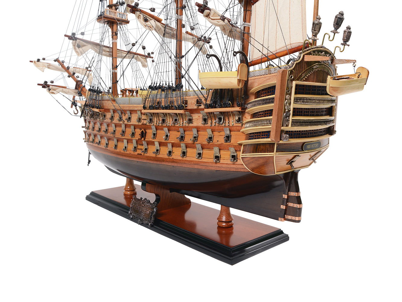 Ultimate HMS Victory Combo: A Model Ship and Classic Hat