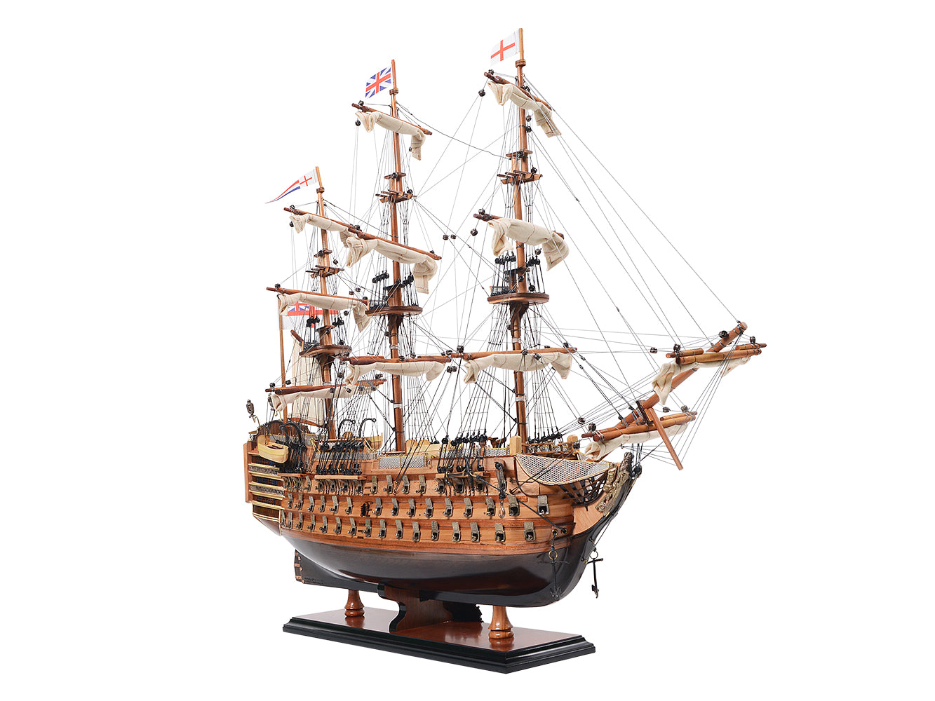 Ultimate HMS Victory Combo: A Model Ship and Classic Hat