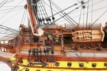 HMS Victory Painted Medium Admiral Line