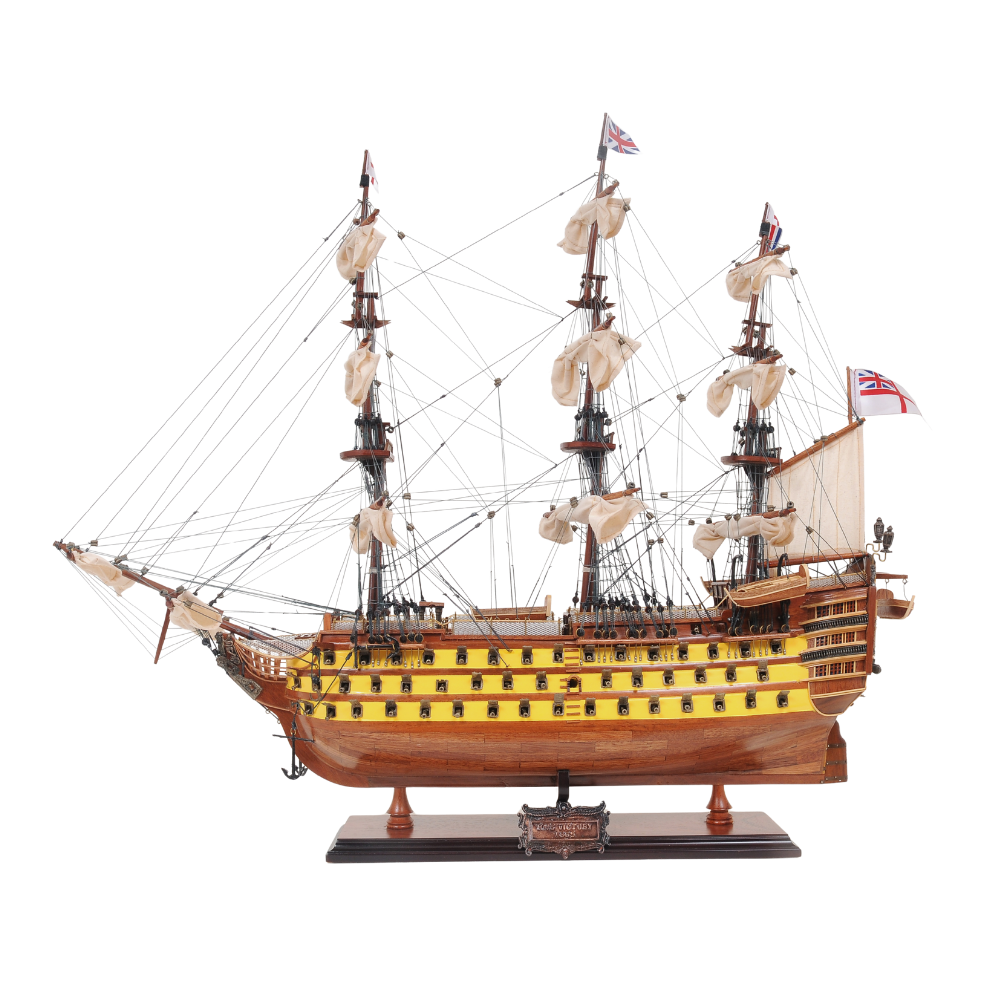 HMS Victory Painted Medium Admiral Line