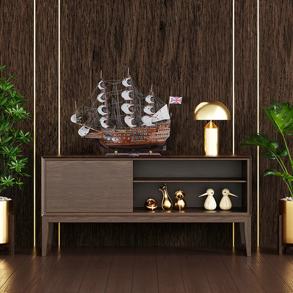 Sovereign of the Seas Medium Downwind Full Sails Limited Edition Only 100 Produced Admiral Line