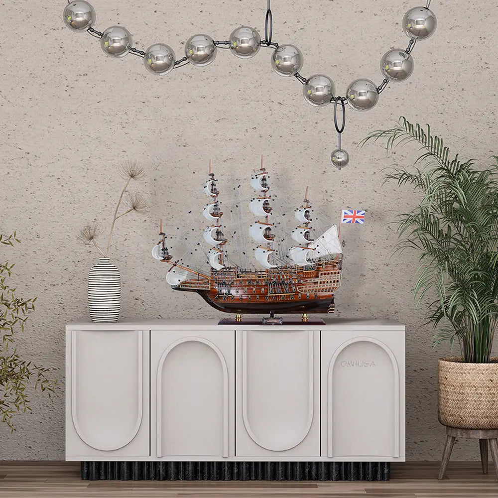 Sovereign of the Seas Medium Downwind Full Sails Limited Edition Only 100 Produced Admiral Line
