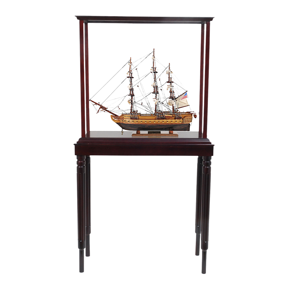 USS Constitution Small with Display Case
