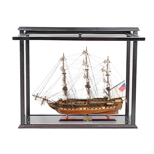 USS Constitution Mid With Display Case Front Open