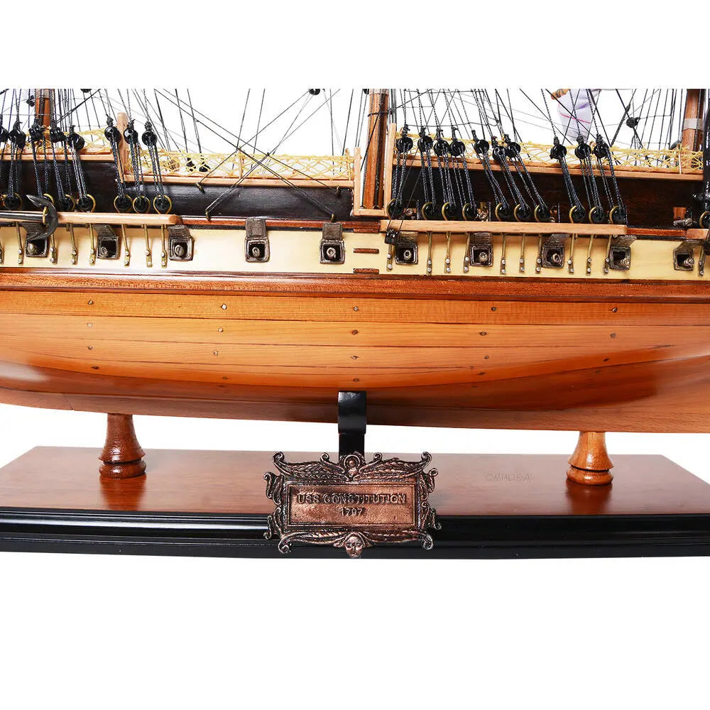 Ultimate USS Constitution Combo: A Model Ship and Classic Hat