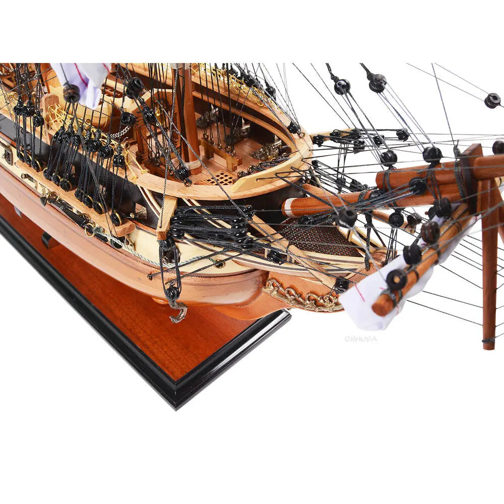 Ultimate USS Constitution Combo: A Model Ship and Classic Hat
