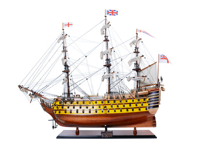 Ultimate HMS Victory Combo: A Model Ship and Classic Hat