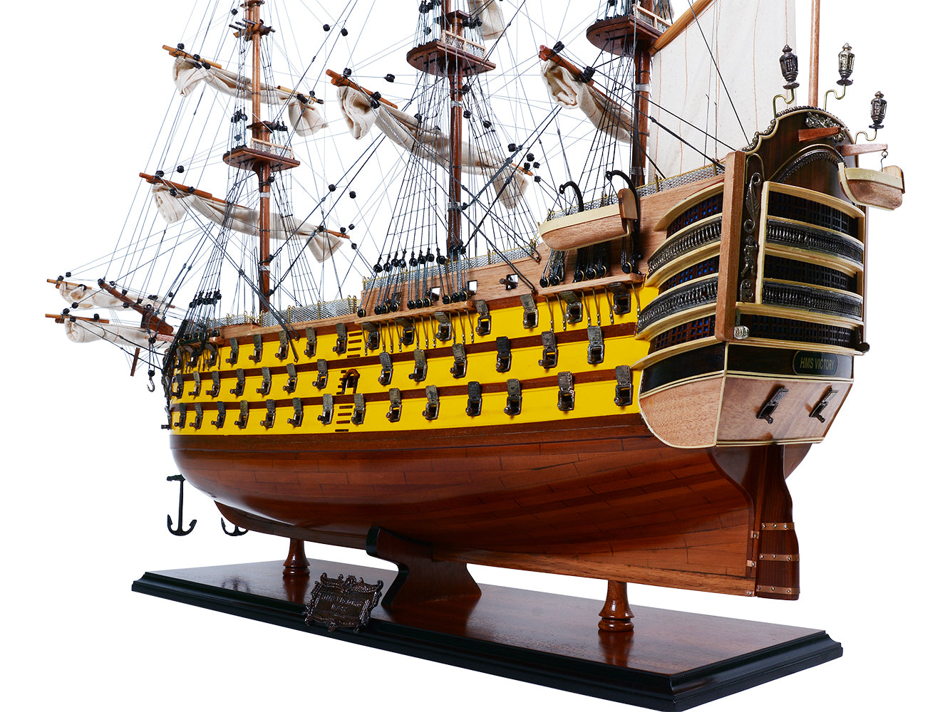 Ultimate HMS Victory Combo: A Model Ship and Classic Hat