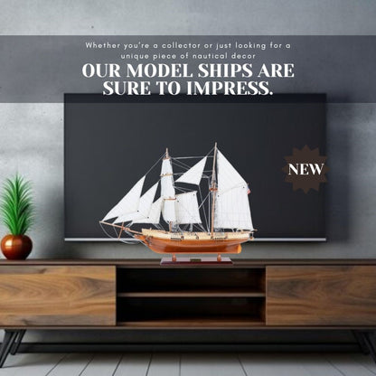 Harvey Ship Model Captain Line