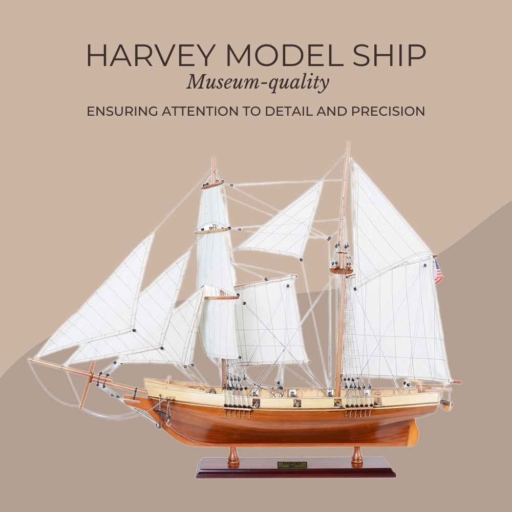 Harvey Ship Model Captain Line