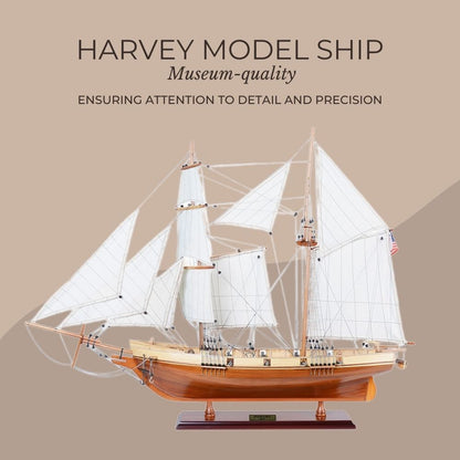 Harvey Ship Model Captain Line
