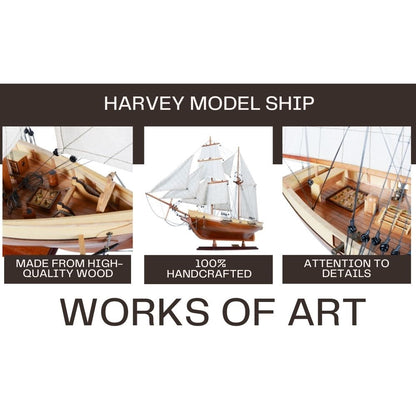 Harvey Ship Model Captain Line