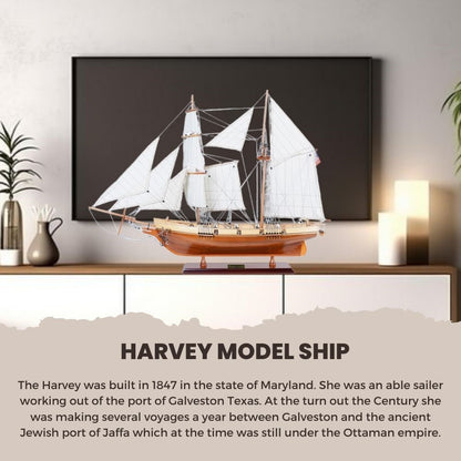 Harvey Ship Model Captain Line