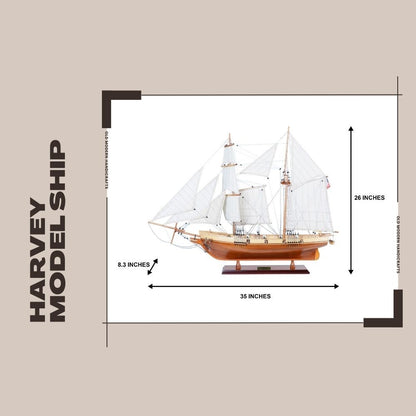 Harvey Ship Model Captain Line