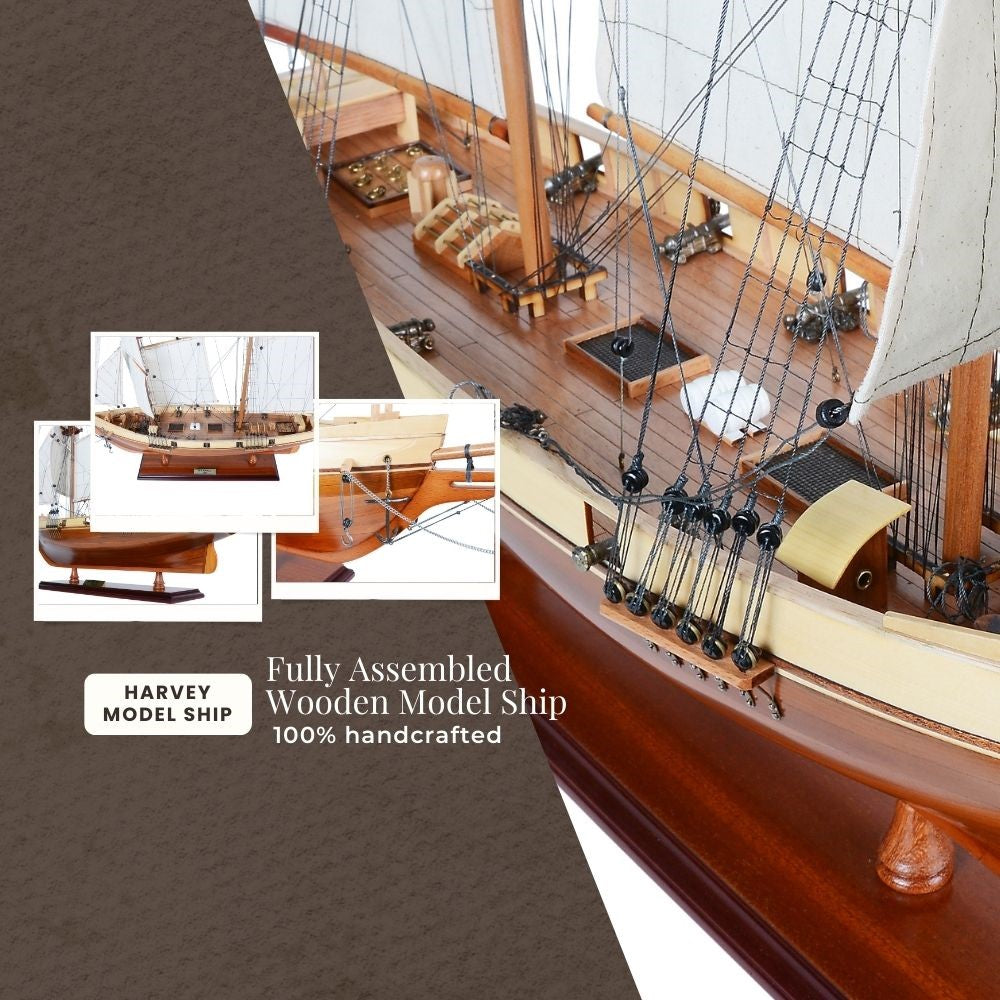 Harvey Ship Model Captain Line