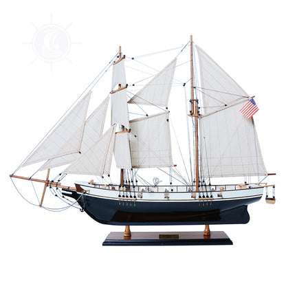 Harvey Painted Ship Model Captain Line