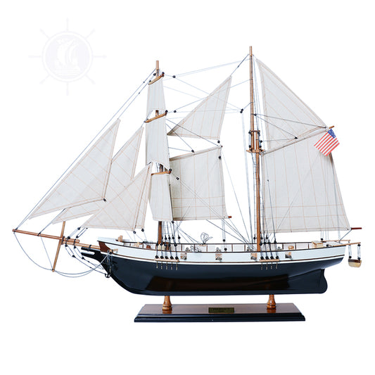 Harvey Painted Ship Model Captain Line
