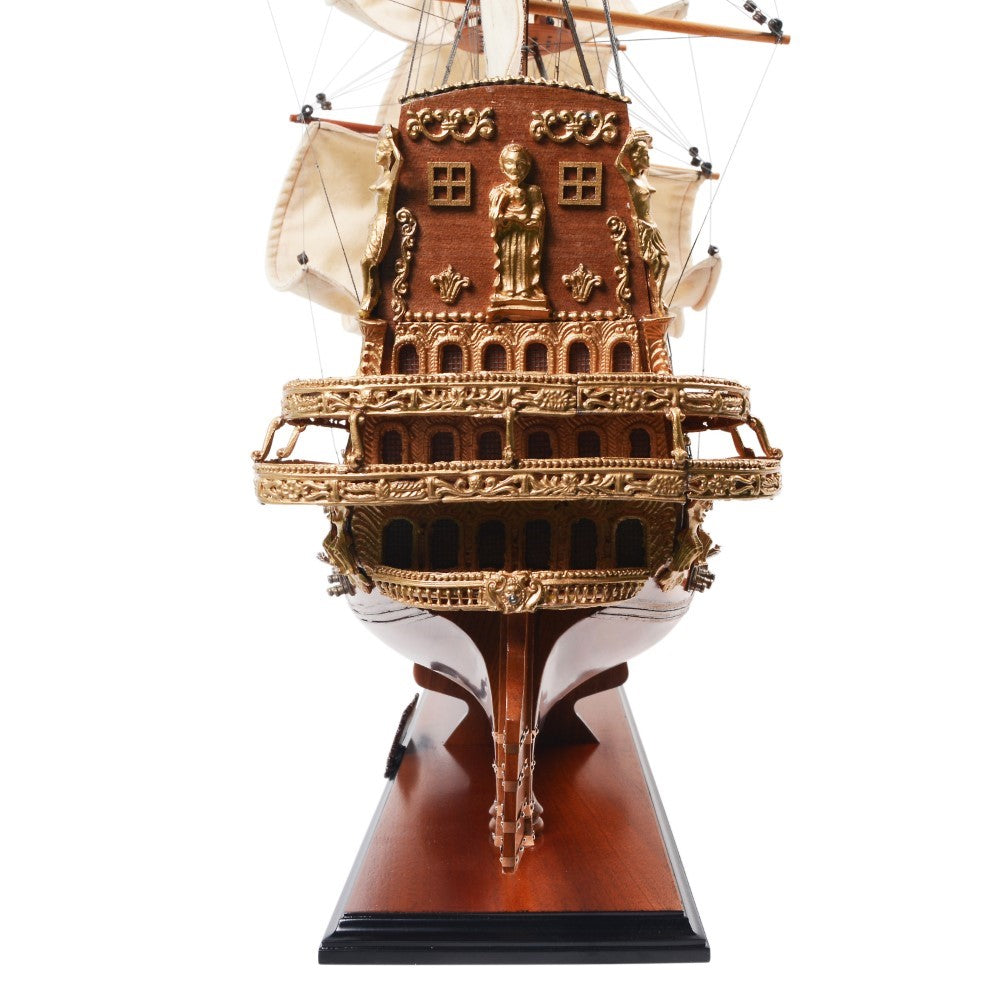 Maquette de grand voilier St. Espirit ligne Amiral