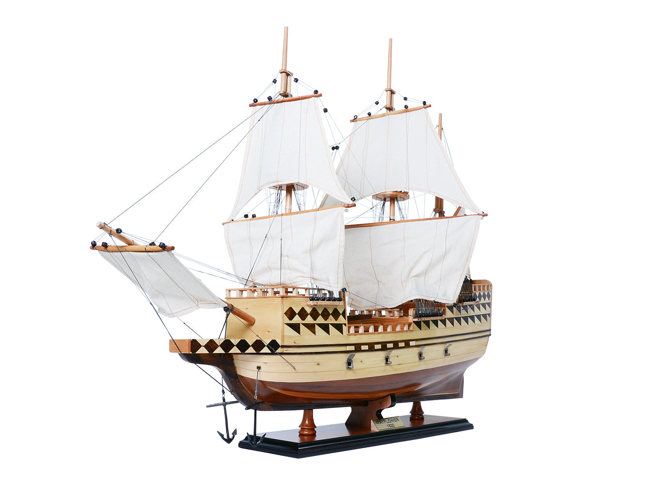 Majestic Mayflower Combo: A Model Ship and Iconic T-Shirt