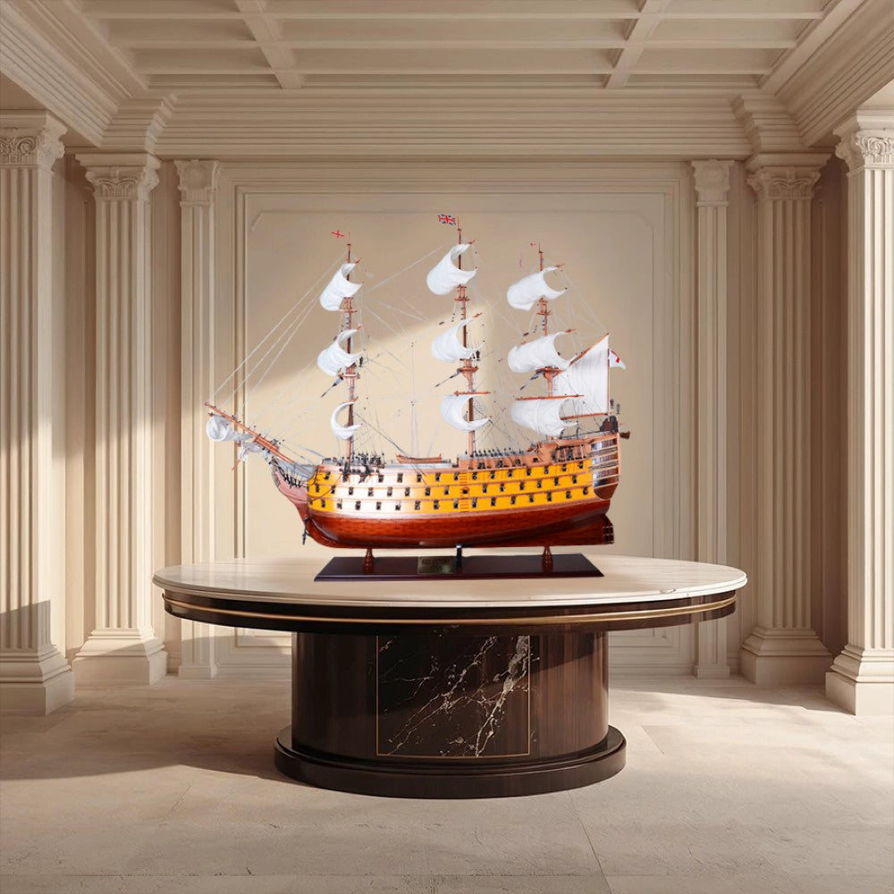 HMS Victory Painted XLarge Fleet Admiral Line | Fully Assembled