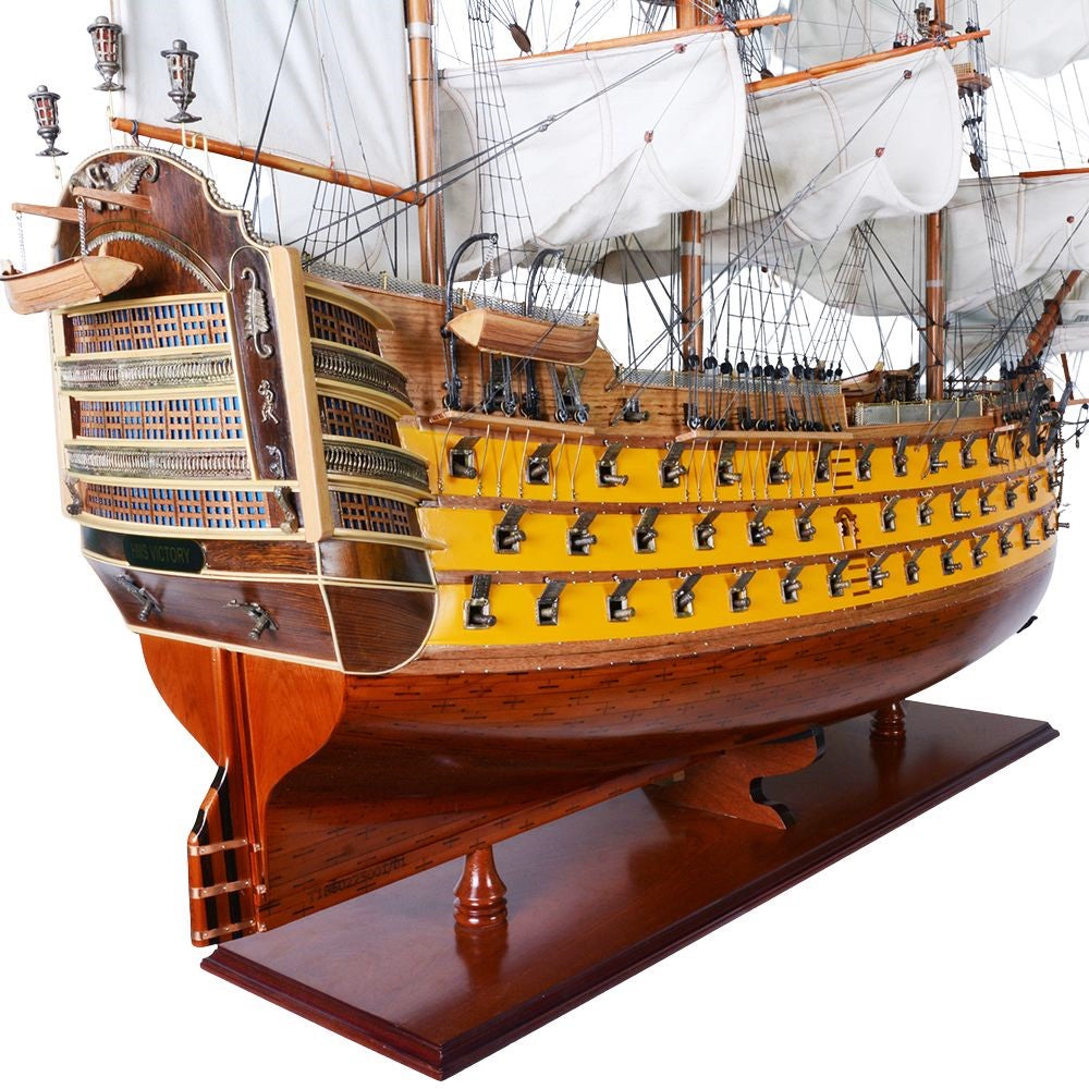 HMS Victory Painted XLarge Fleet Admiral Line | Fully Assembled