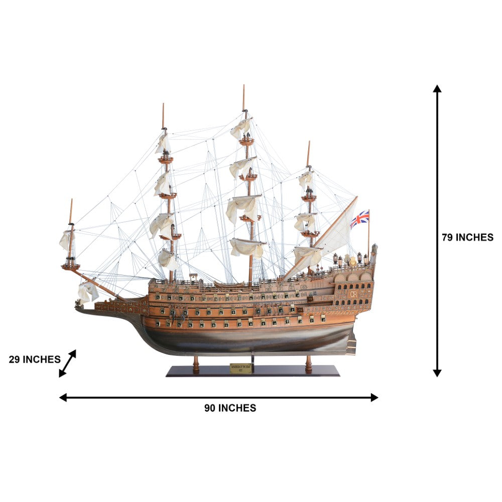 Sovereign of the Seas XXL - 7.5 Ft Limited Edition Ship Model Fleet Admiral Line