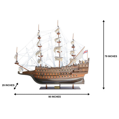 Sovereign of the Seas XXL - 7.5 Ft Limited Edition Ship Model Fleet Admiral Line