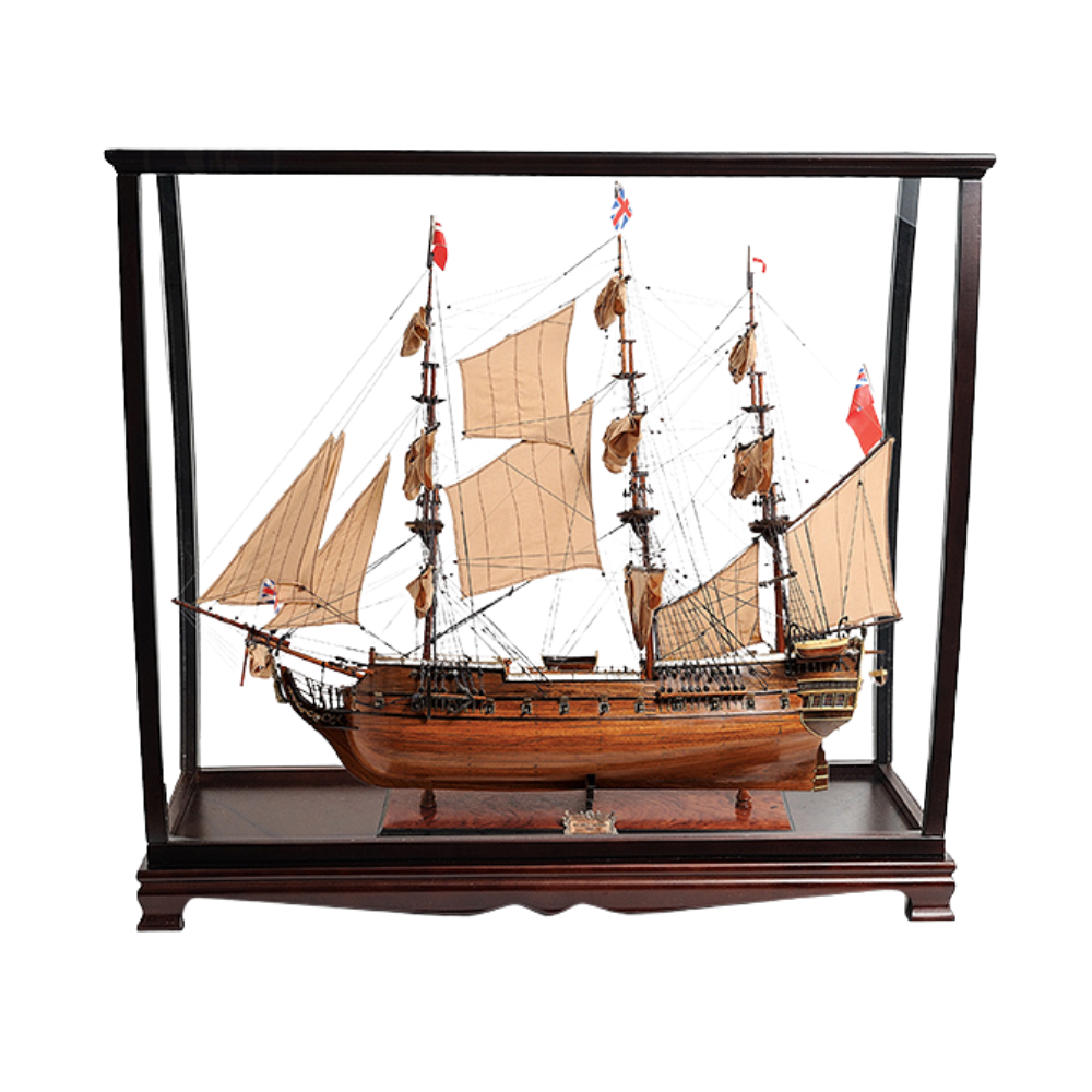 HMS Surprise Large With Table Top Display Case