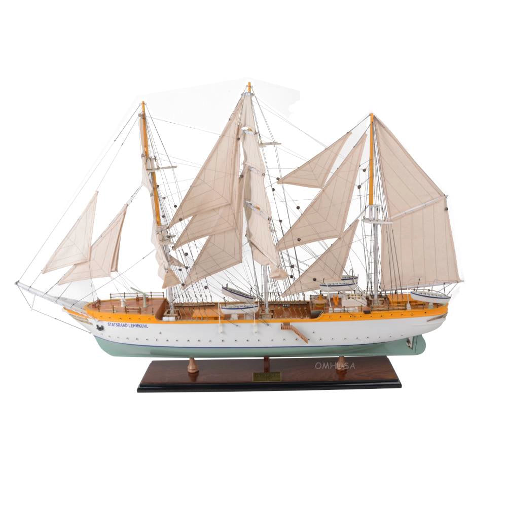 Statsraad Lehmkuhl | Admiral Line Tall Ship Model - Fully Assembled