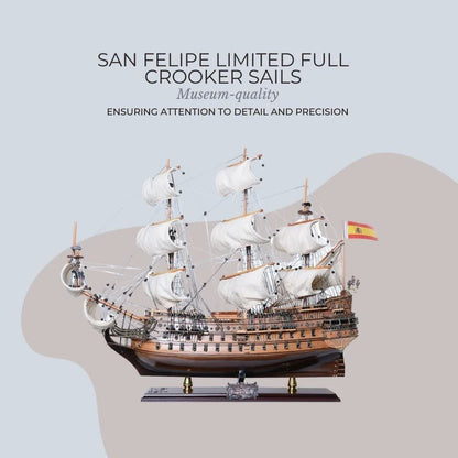 San Felipe Tarihi Gemi Modeli - Orta Boy
