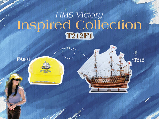 Ultimate HMS Victory Combo: A Model Ship and Classic Hat