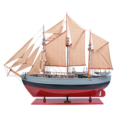 Fram Painted Admiral Line Ship Model Medium | Fully Assembled