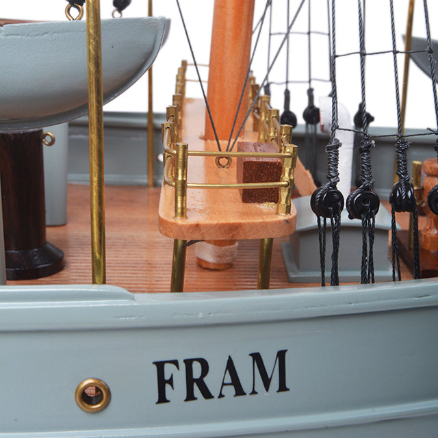 Fram Painted Admiral Line Ship Model Medium | Fully Assembled