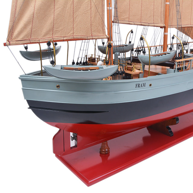 Fram Painted Admiral Line Ship Model Medium | Fully Assembled