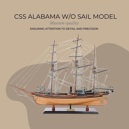 CSS Alabama Yelkenli Amiral Hattı olmadan