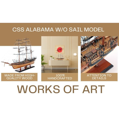 CSS Alabama Yelkenli Amiral Hattı olmadan